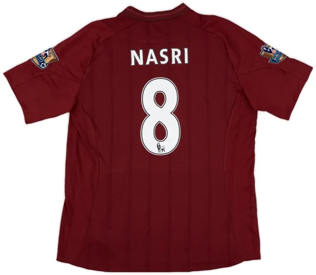 2012-13 Manchester City Away Shirt Nasri #8 (XL)