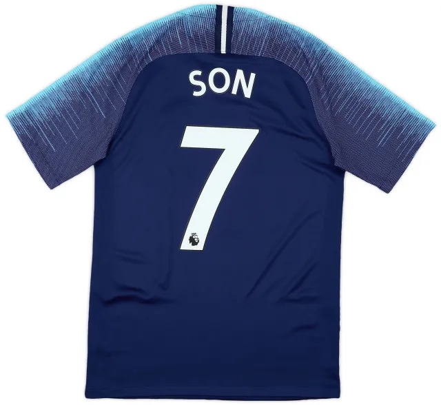 2018-19 Tottenham Away Shirt Son #7 - 10/10 - (S)