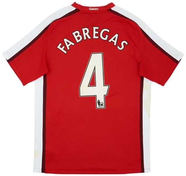 2008-10 Arsenal Home Shirt Fabregas #4 - 5/10 - (M)