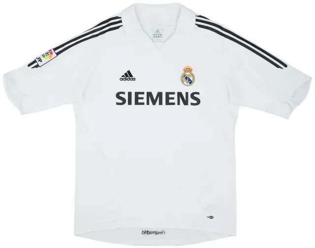 2005-06 Real Madrid Home Shirt - 4/10 - (L)
