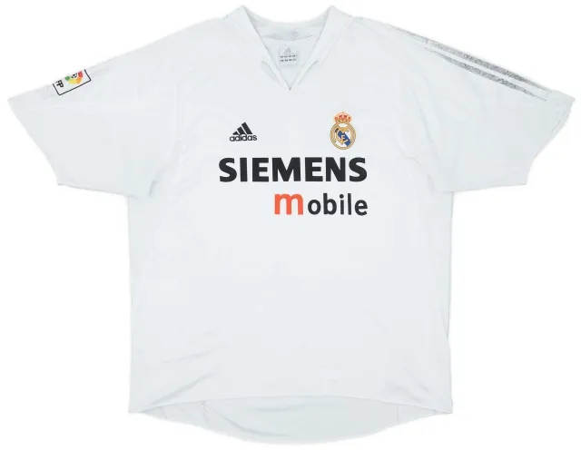 2004-05 Real Madrid Home Shirt - 4/10 - (XL)