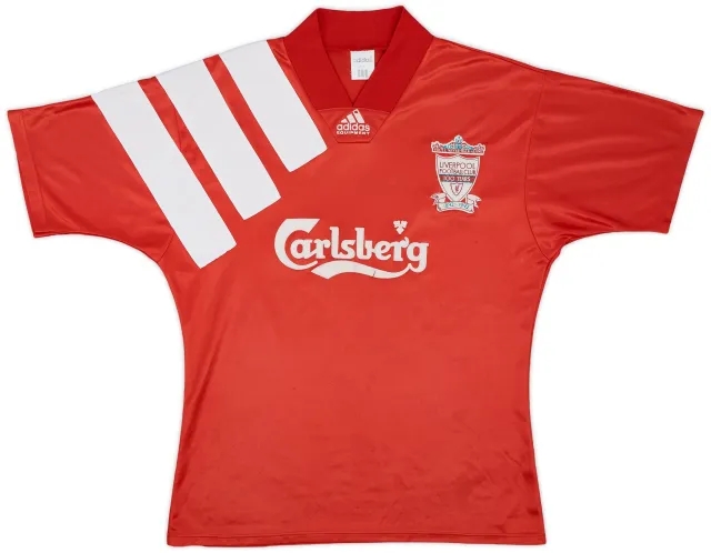 1992-93 Liverpool Centenary Home Shirt - 5/10 - (M/L)