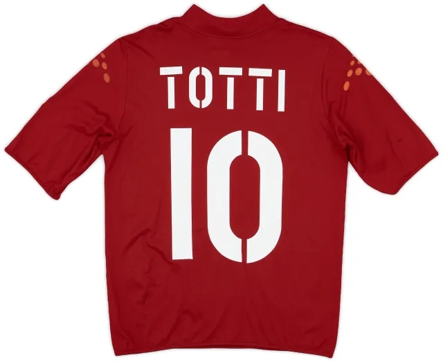 2003-04 Roma Home Shirt Totti #10 - 6/10 - (S)