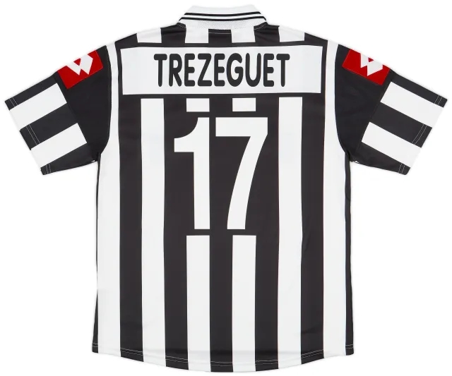 2001-02 Juventus Home Shirt Trezeguet #17 - 9/10 - (L)