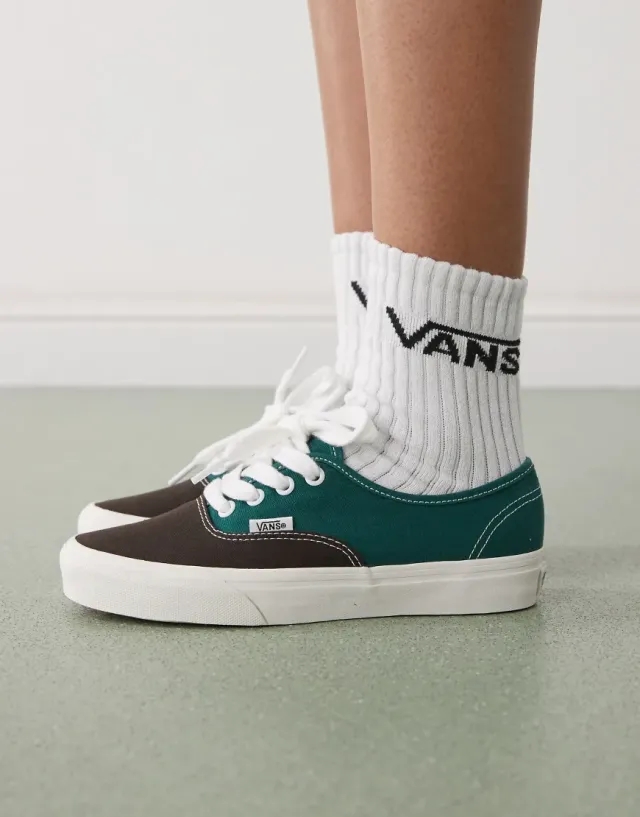 Vans - Authentic Shoes, Man, Green