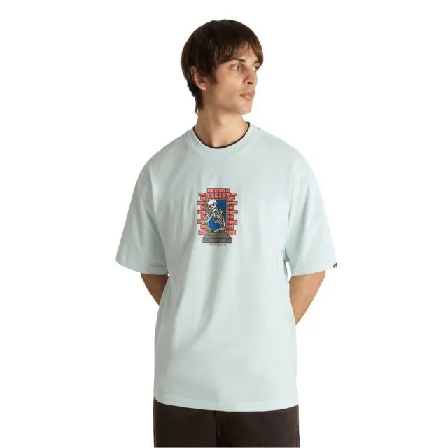 Vans - Skull Window T-Shirt, Man, Green