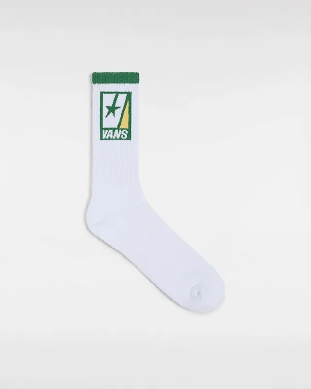 Vans - Road Stop Crew Socks (1 Pair), Man, White