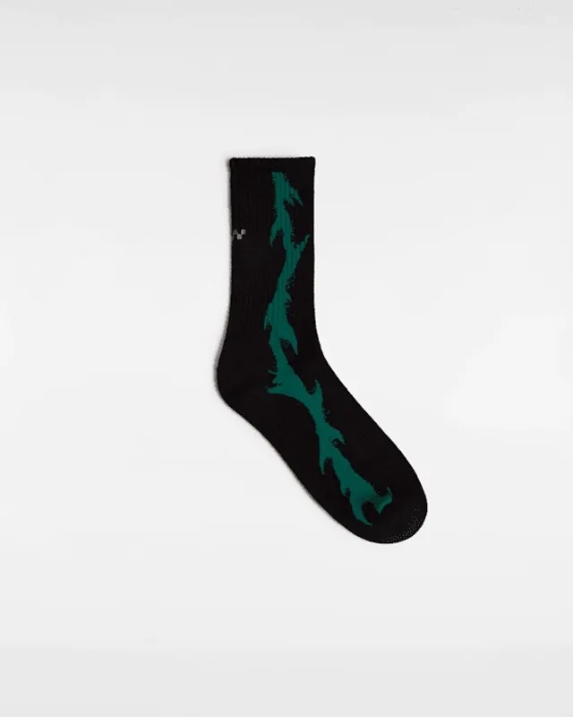 Vans - Skate Thorn Crew Socks (1 Pair), Man, Green