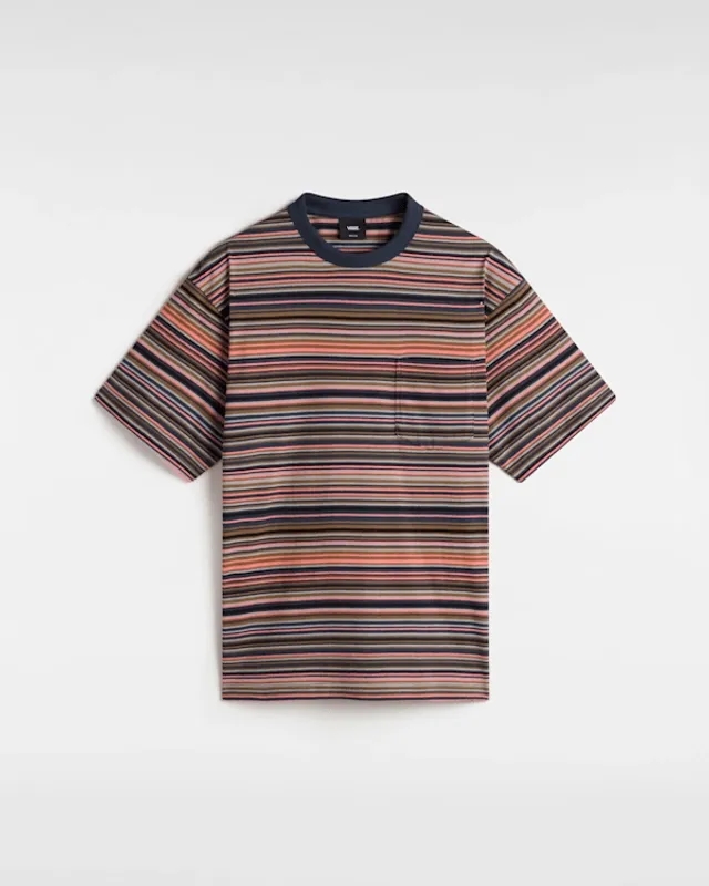 Vans - Braden Stripe Knit Shirt, Man, Blue
