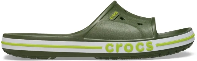 Crocs | Unisex | Bayaband | Slides | Army Green | W5/M4