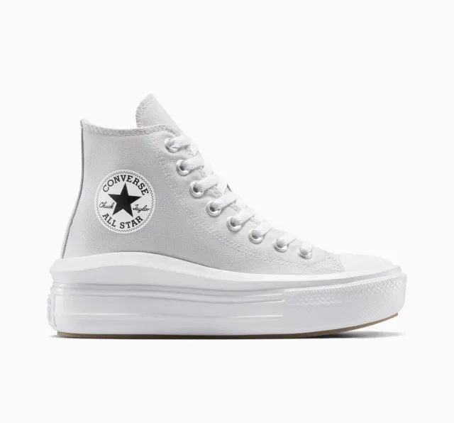 Converse Chuck Taylor All Star Move Platform - Grey, White