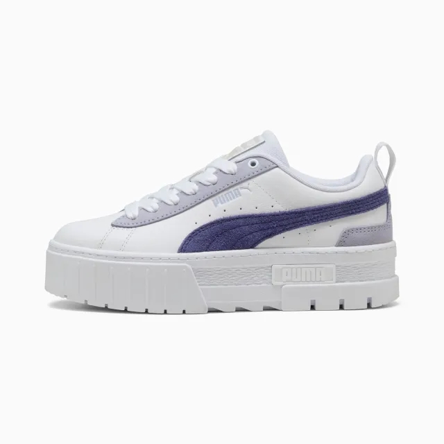 PUMA Mayze Mix Women's Sneakers, White/Blue Crystal, size 3