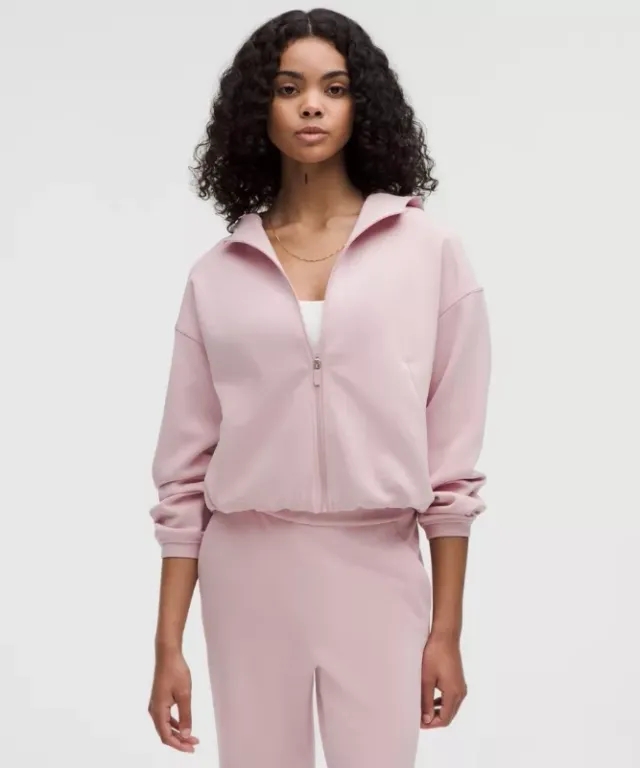 lululemon – Women's Softstreme Full-Zip Hoodie – Color Pink – Size 0