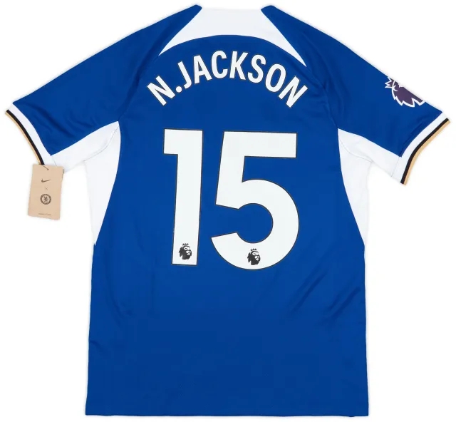 2023-24 Chelsea Home Shirt N. Jackson #15 (M)