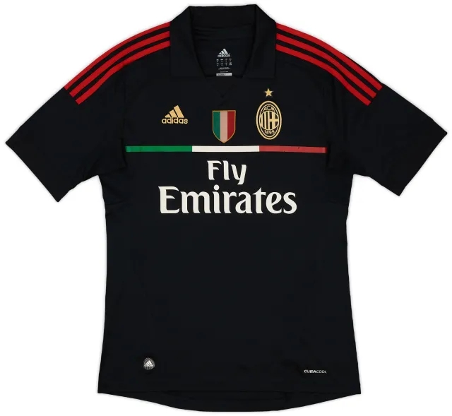 2011-12 AC Milan Third Shirt - 8/10 - (M)