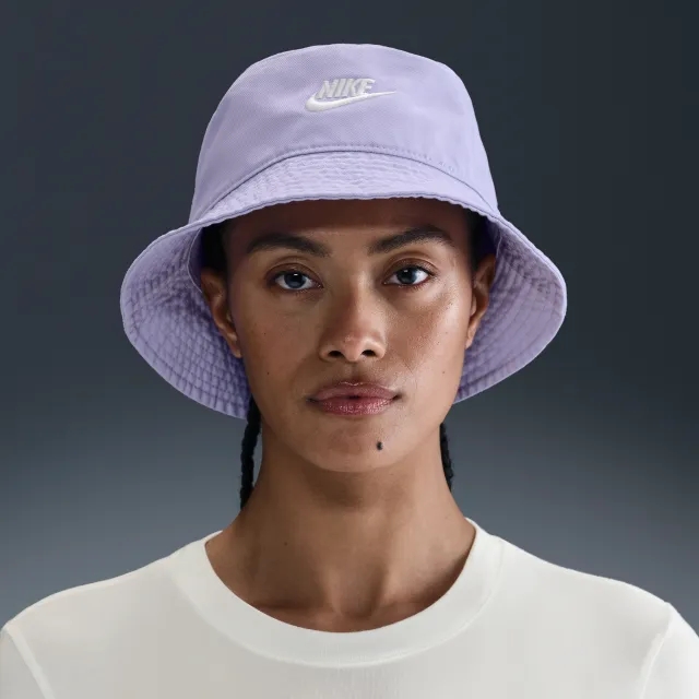 Nike Apex Futura Washed Bucket Hat - Purple - Organic Cotton Minimum