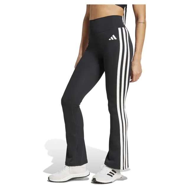 Adidas Optime Essentials 3 Stripes Flared Leggings