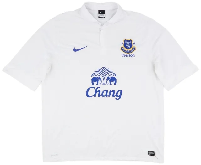 2012-13 Everton Third Shirt Baines #3 - 6/10 - (XXL)
