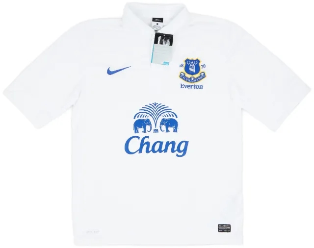 2012-13 Everton Third Shirt Baines #3 (M)