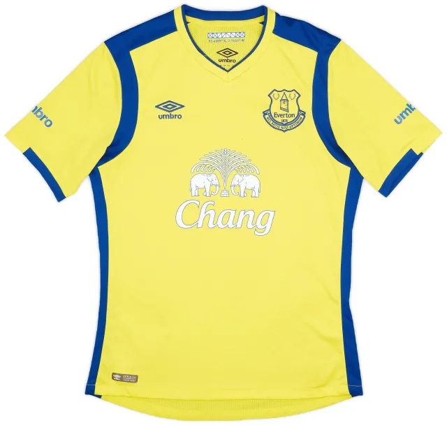 2016-17 Everton Third Shirt Baines #3 - 9/10 - (M)