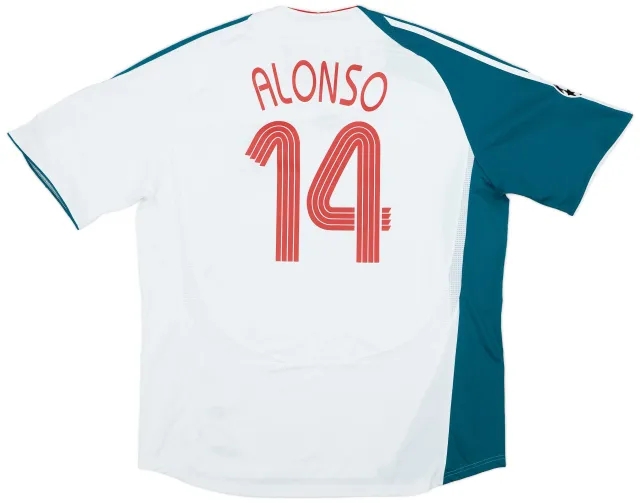 2006-07 Liverpool Third Shirt Alonso #14 - 6/10 - (XXL)