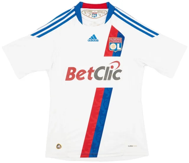 2010-11 Lyon Home Shirt Lisandro #9 - 7/10 - (S)