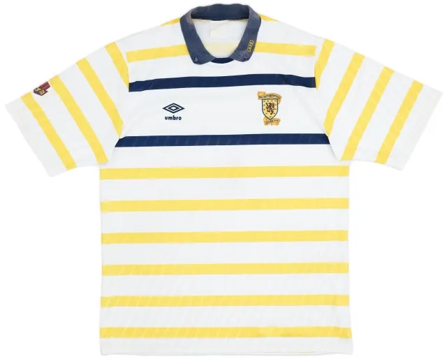 1988-91 Scotland Away Shirt - 8/10 - (L)