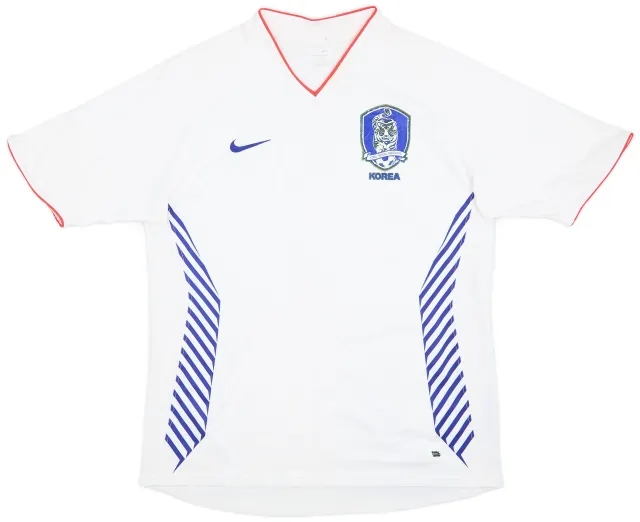 2006-08 South Korea Away Shirt Ji Sung #7 - 3/10 - (M)