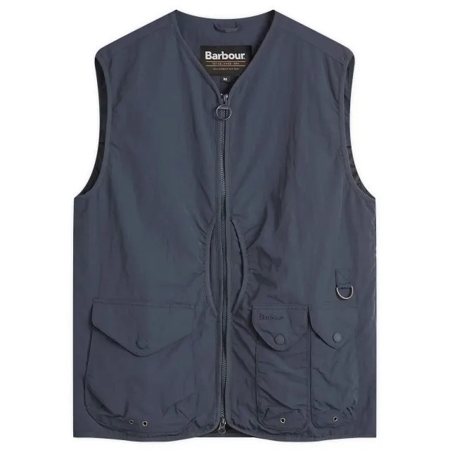 Barbour Men's Utility Flyweight Gilet Navy