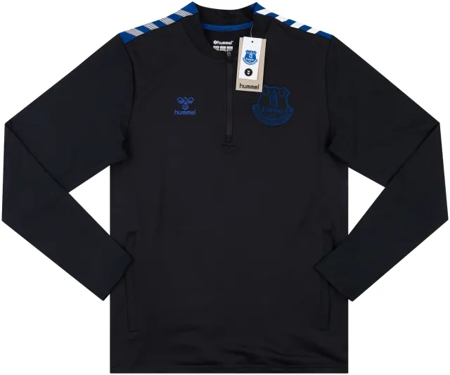 2022-23 Everton Hummel 1/4 Zip Training Top (Women's XS)