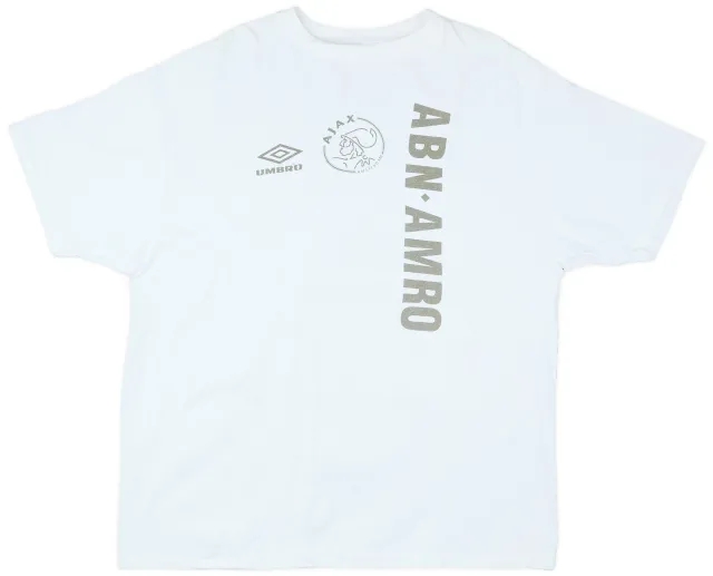 1997-98 Ajax Umbro Cotton Tee - 8/10 - (L)