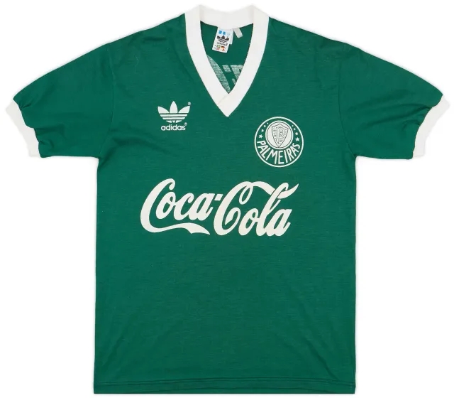 1989 Palmeiras Home Shirt #10 - 9/10 - (L)