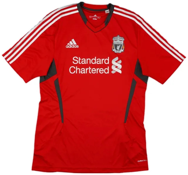 2011-12 Liverpool adidas Training Shirt - 9/10 - (L)