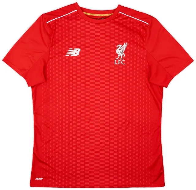 2016-17 Liverpool New Balance Training Shirt - 10/10 - (M)