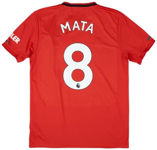 2019-20 Manchester United Home Shirt Mata #8 - 6/10 - (M)