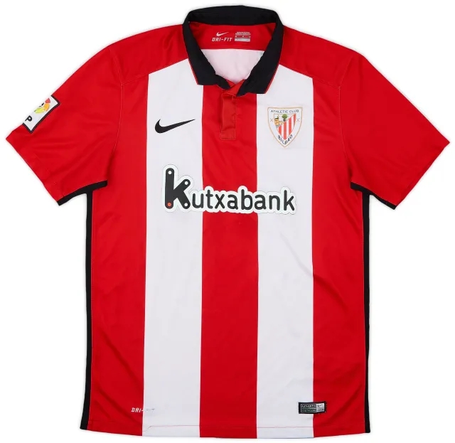 2015-16 Athletic Bilbao Home Shirt - 7/10 - (M)
