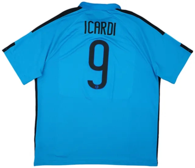 2014-15 Inter Milan Third Shirt Icardi #9 - 10/10 - (XXL)