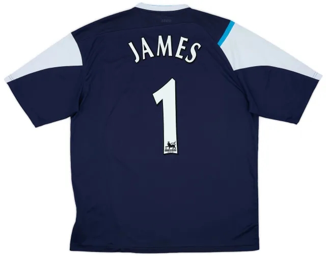 2005-06 Manchester City Away Shirt James #1 - 8/10 - (XL)