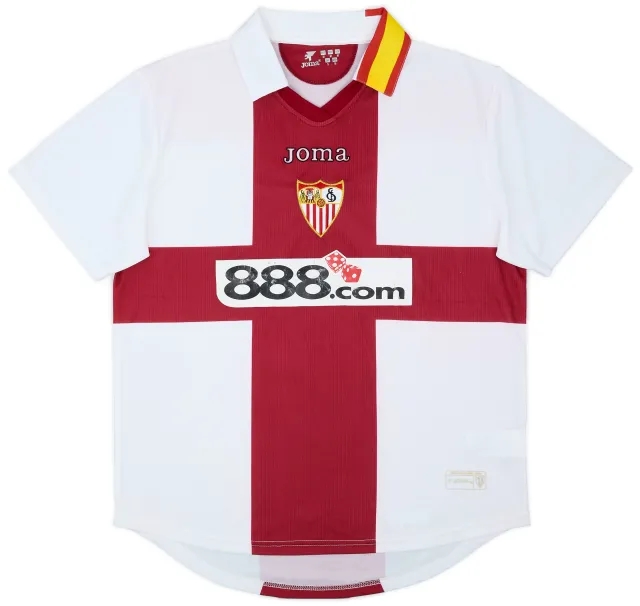 2007-08 Sevilla European Home Shirt - 6/10 - (S)