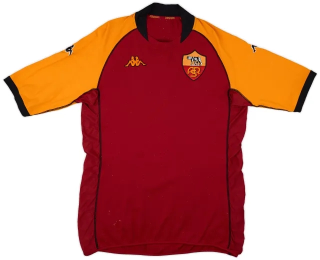 2002-03 Roma CL Home Shirt - 8/10 - (XXL)