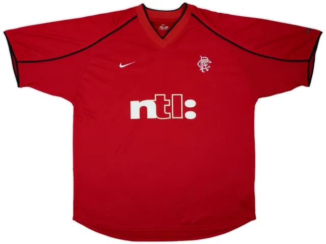 2000-01 Rangers Third Shirt - 9/10 - (XL)