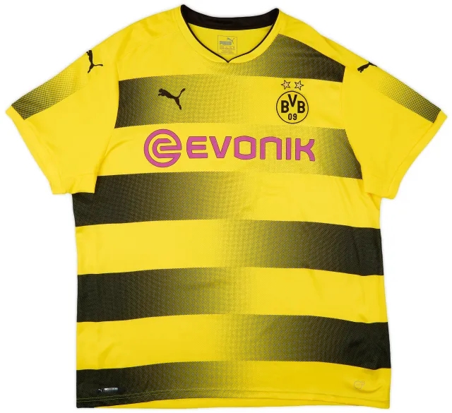 2017-18 Borussia Dortmund Home Shirt - 9/10 - (XXL)