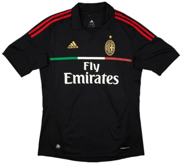 2011-12 AC Milan Third Shirt - 8/10 - (M)