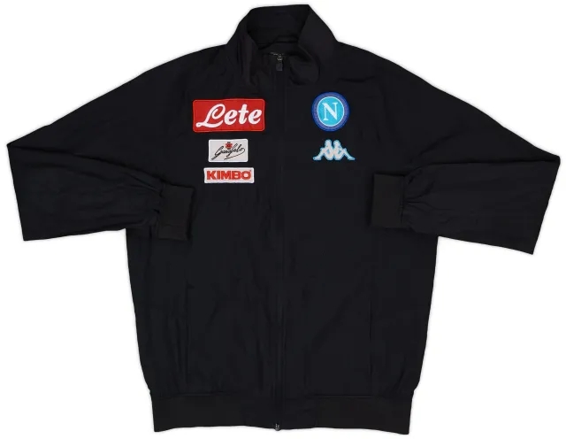 2017-18 Napoli Kappa Track Jacket - 5/10 - (M)