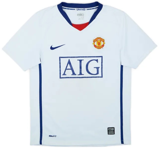 2008-10 Manchester United Away Shirt - 5/10 - (M.Boys)