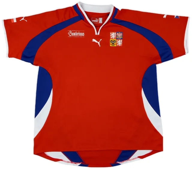 2000-02 Czech Republic Home Shirt #10 - 6/10 - (XL)