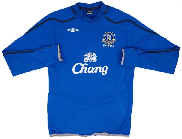 2007-08 Everton Umbro Sweat Top - 8/10 - (M)