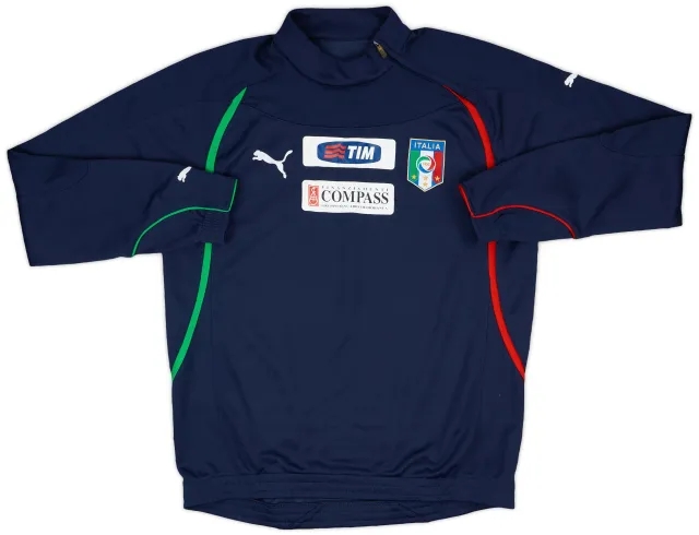 2010-12 Italy Puma 1/4 Zip Drill Top - 8/10 - (M)