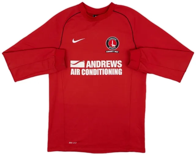 2012-13 Charlton Community Nike Sweat Top - 7/10 - (M)