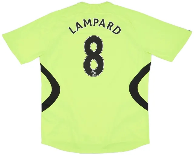 2007-08 Chelsea Away Shirt Lampard #8 - 7/10 - (XL)